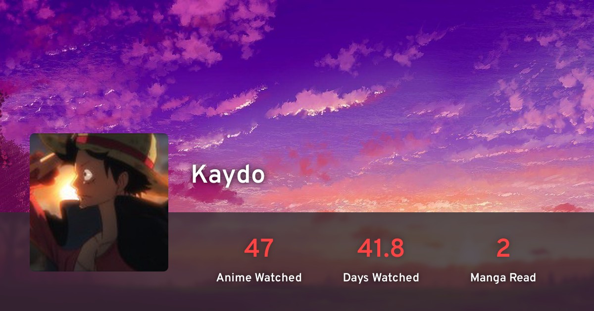 Kaydo's profile · AniList