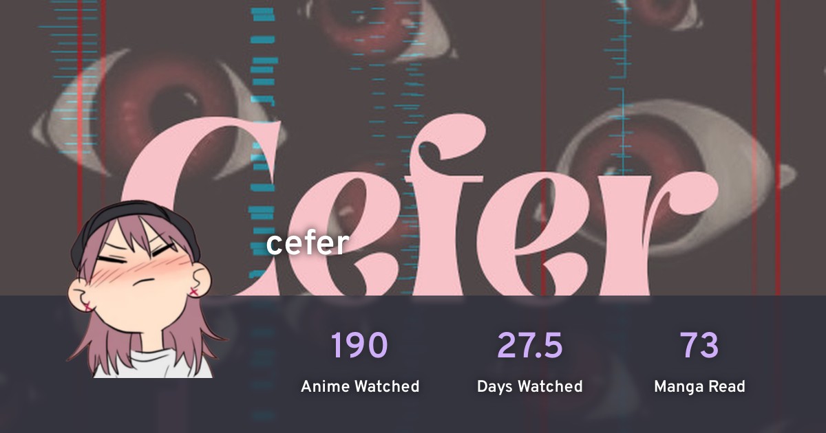 cefer's profile · AniList