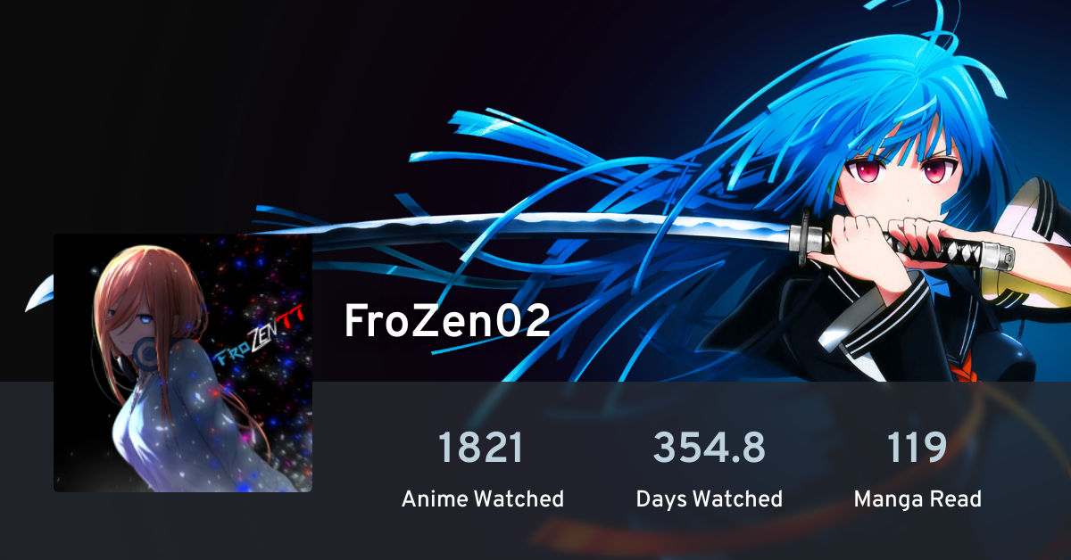 Frozen02 S Anime List Anilist