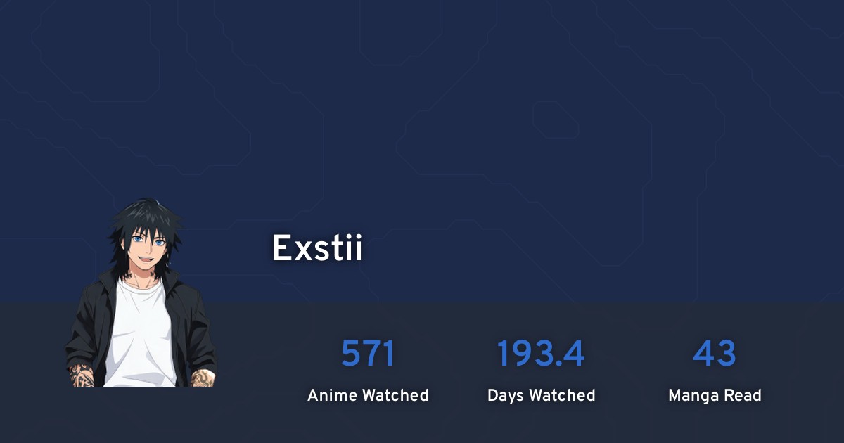 Exstii's profile · AniList