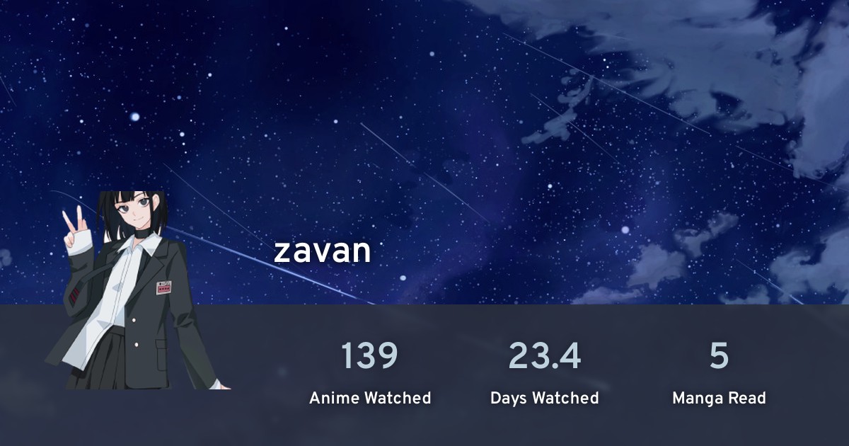zavan's profile · AniList