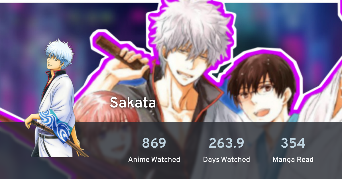 Sakata's profile · AniList