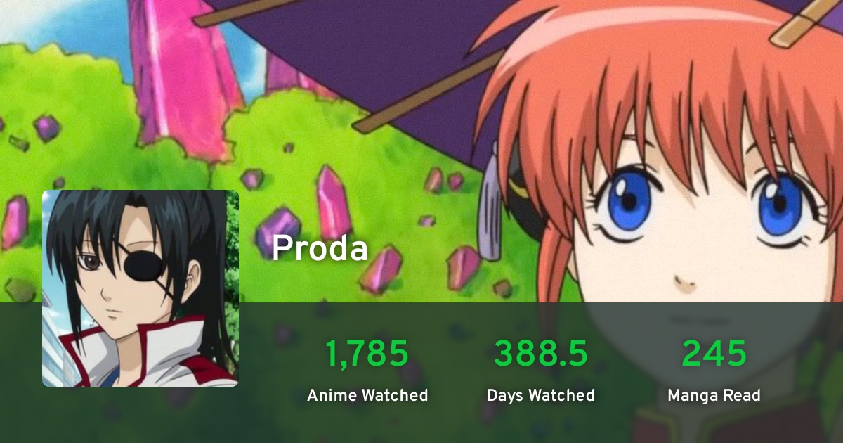 Proda's profile · AniList