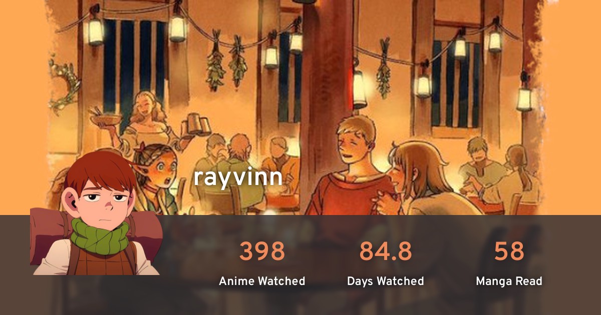 rayvinn's profile · AniList