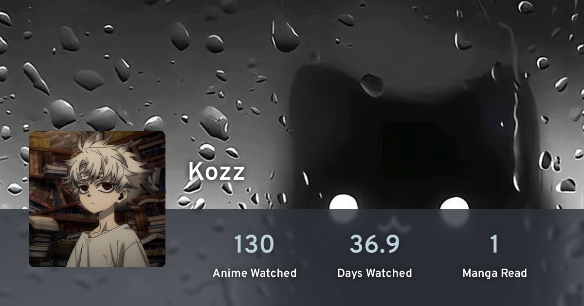 Kozz's profile · AniList