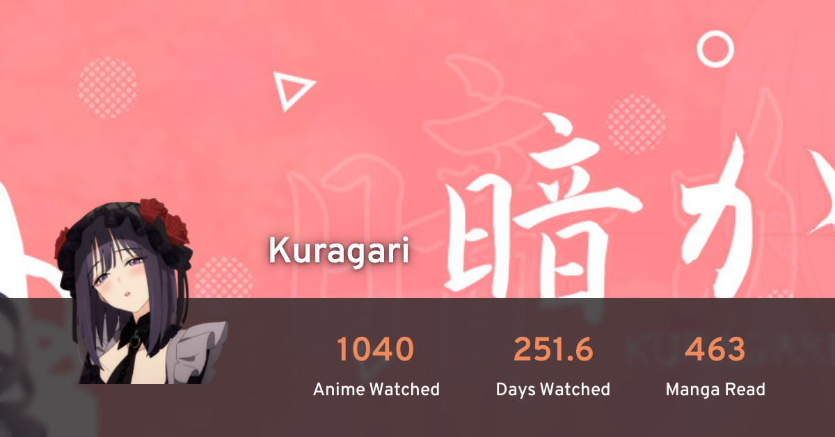 Kuragari's anime list · AniList