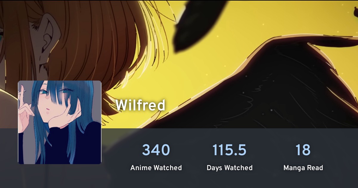 WiIfred's profile · AniList