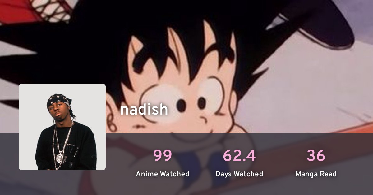 nadish's profile · AniList
