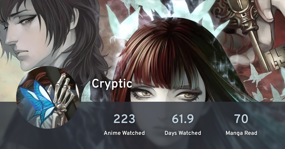 Cryptic's anime list · AniList