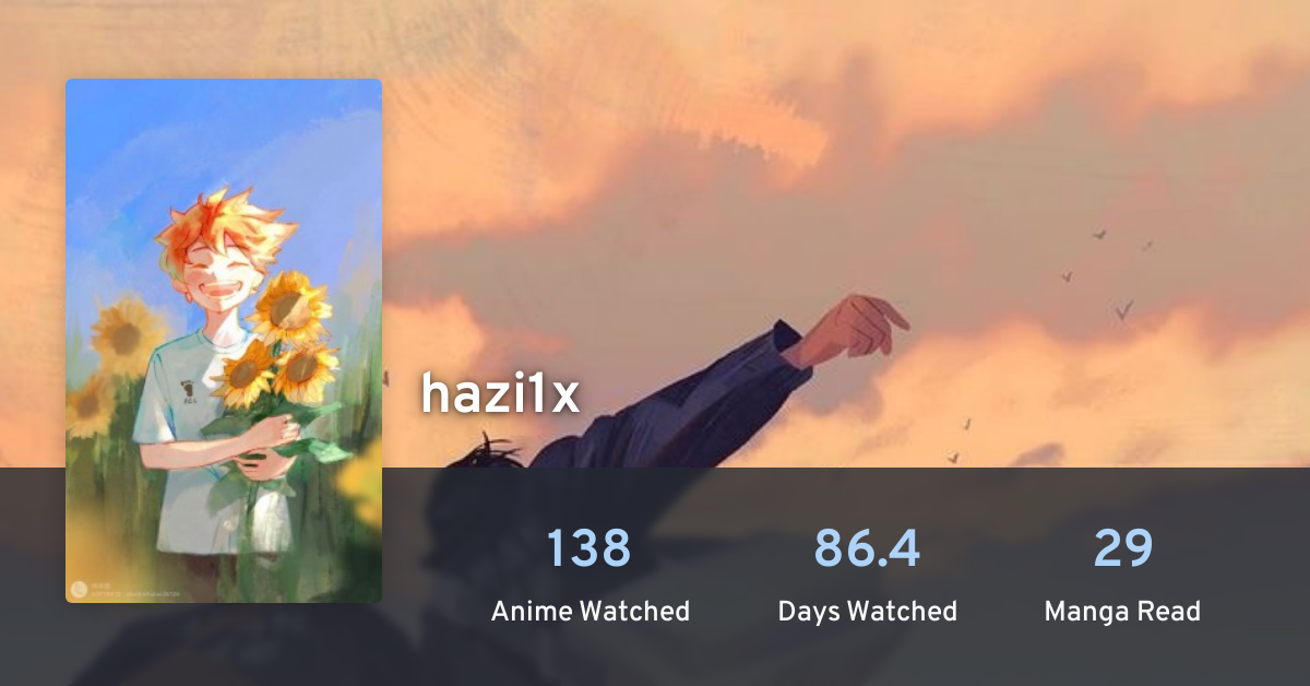 Hazi1x s profile anilist