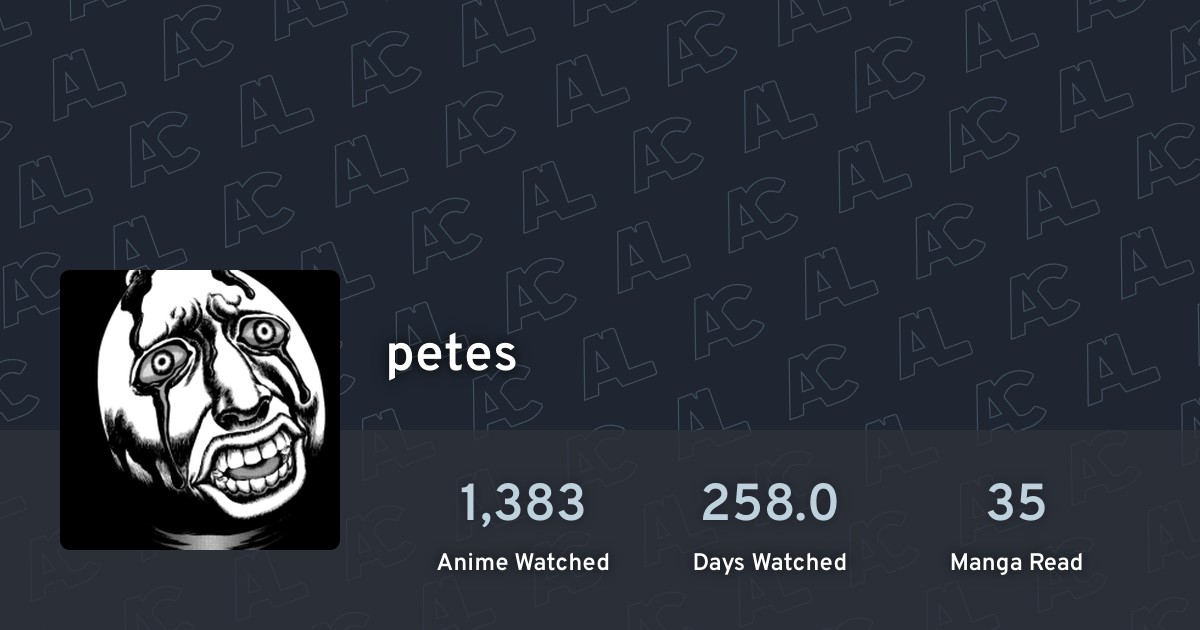 petes's profile · AniList
