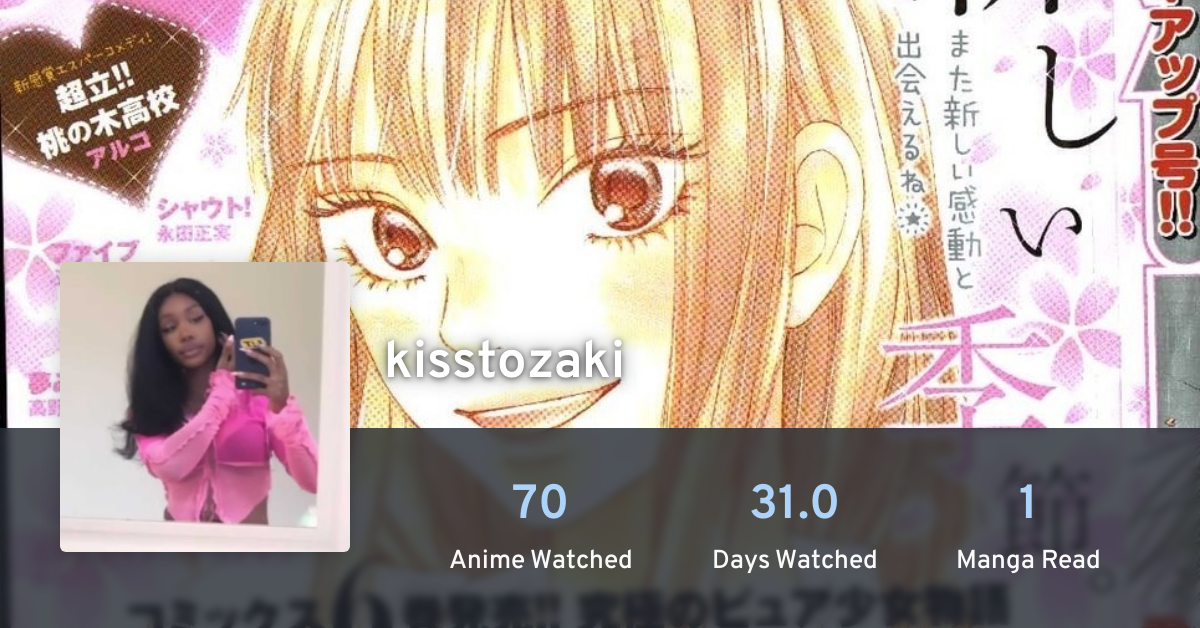 Kisstozaki S Profile Anilist