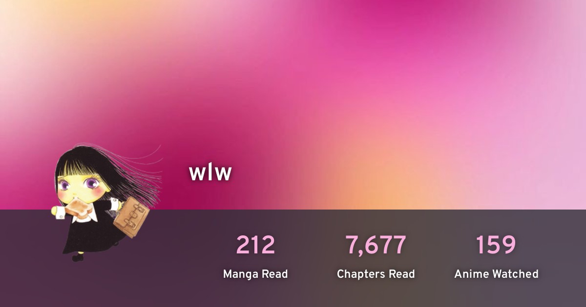 wlw's anime list · AniList