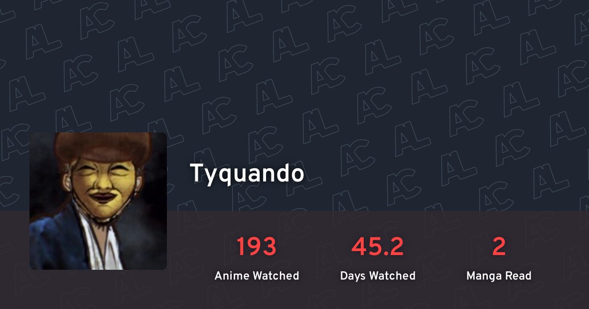 Tyquando's profile · AniList