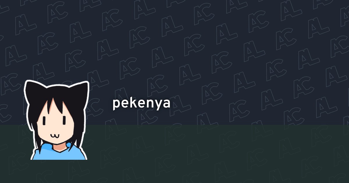 Pekenya s profile anilist