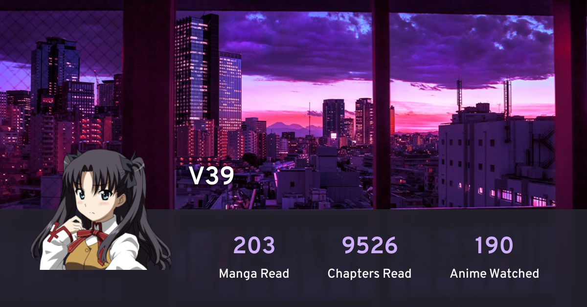 V39's profile · AniList