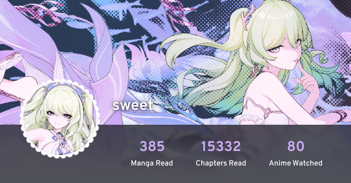 sweet’s profile · AniList