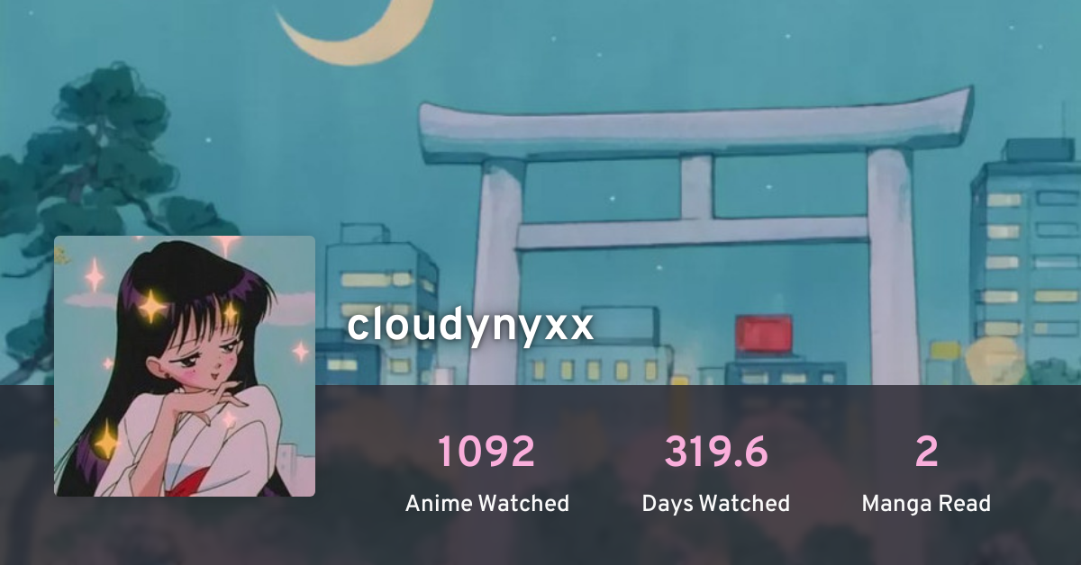 cloudynyxx's profile · AniList
