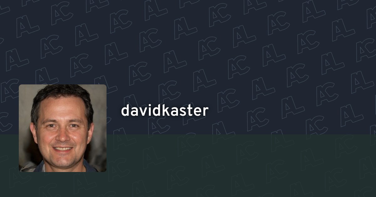 davidkaster's profile · AniList