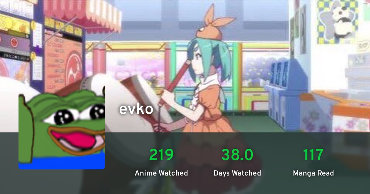 evko's anime list · AniList