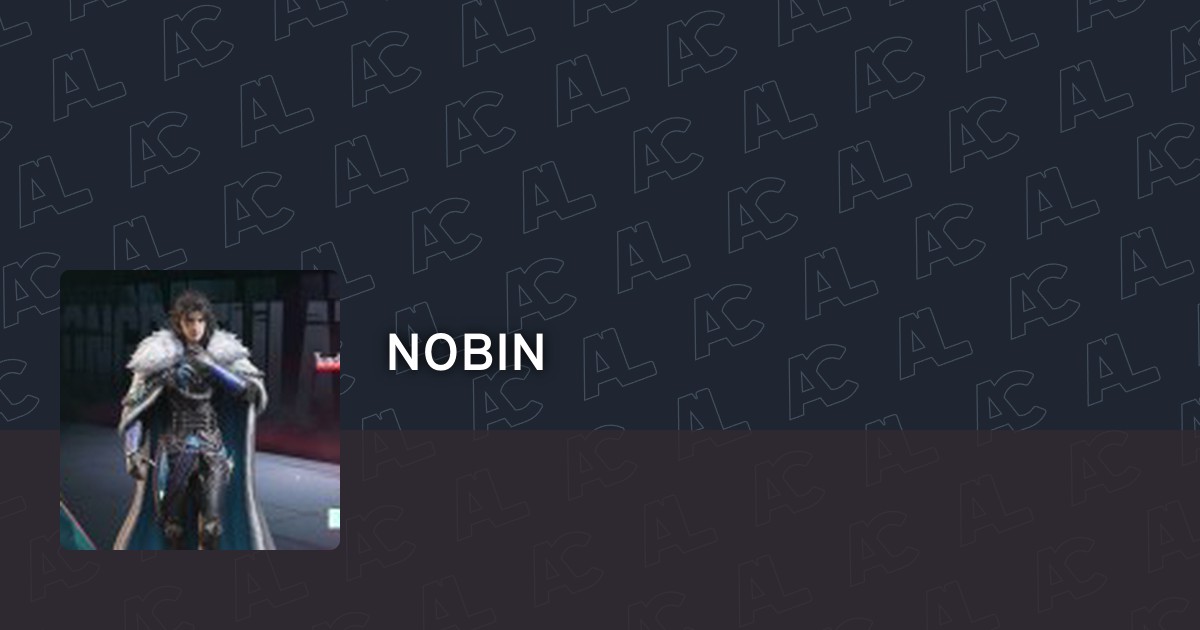 NOBIN's profile · AniList