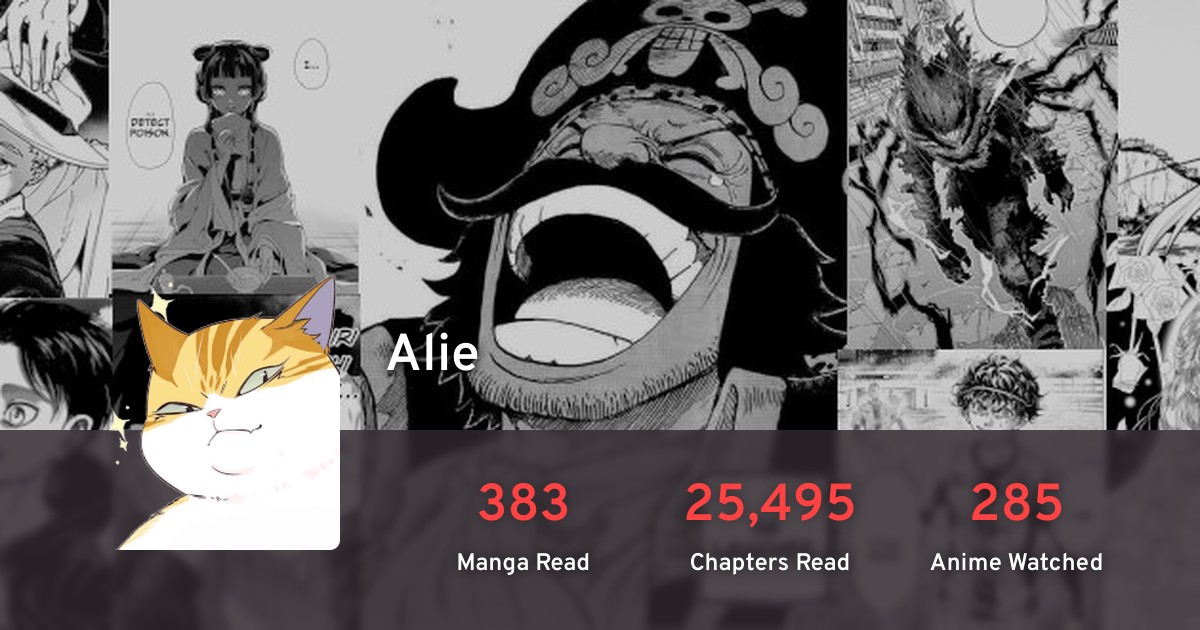 Alie’s profile · AniList
