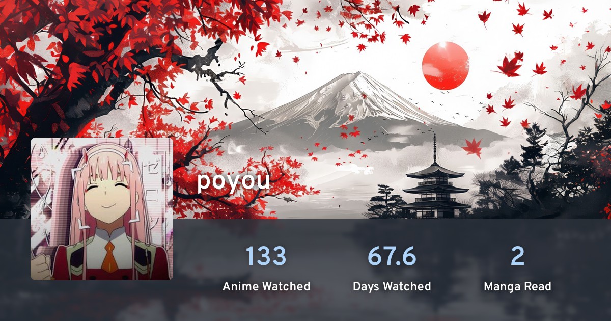 poyou's anime list · AniList