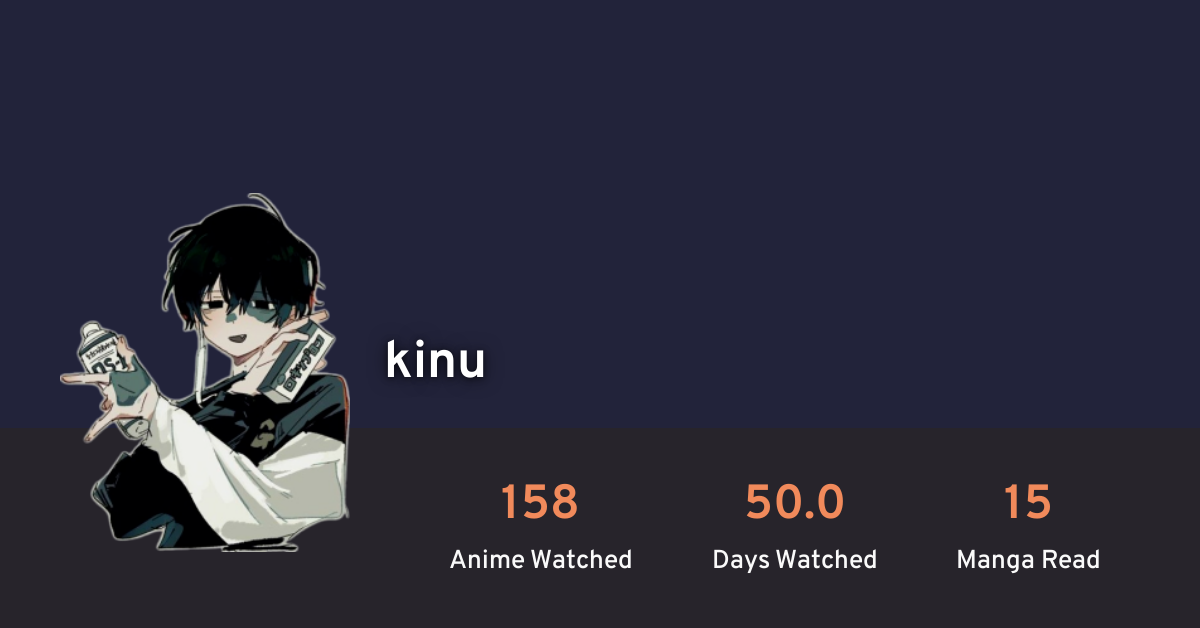 kinu's profile · AniList