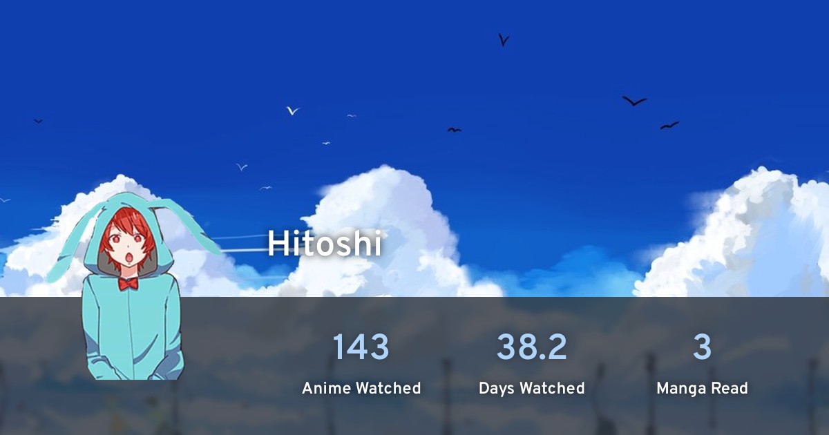 Hitoshi's profile · AniList