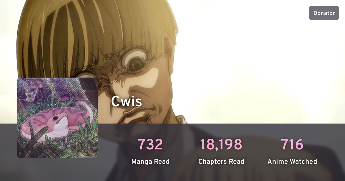 Cwis's profile · AniList