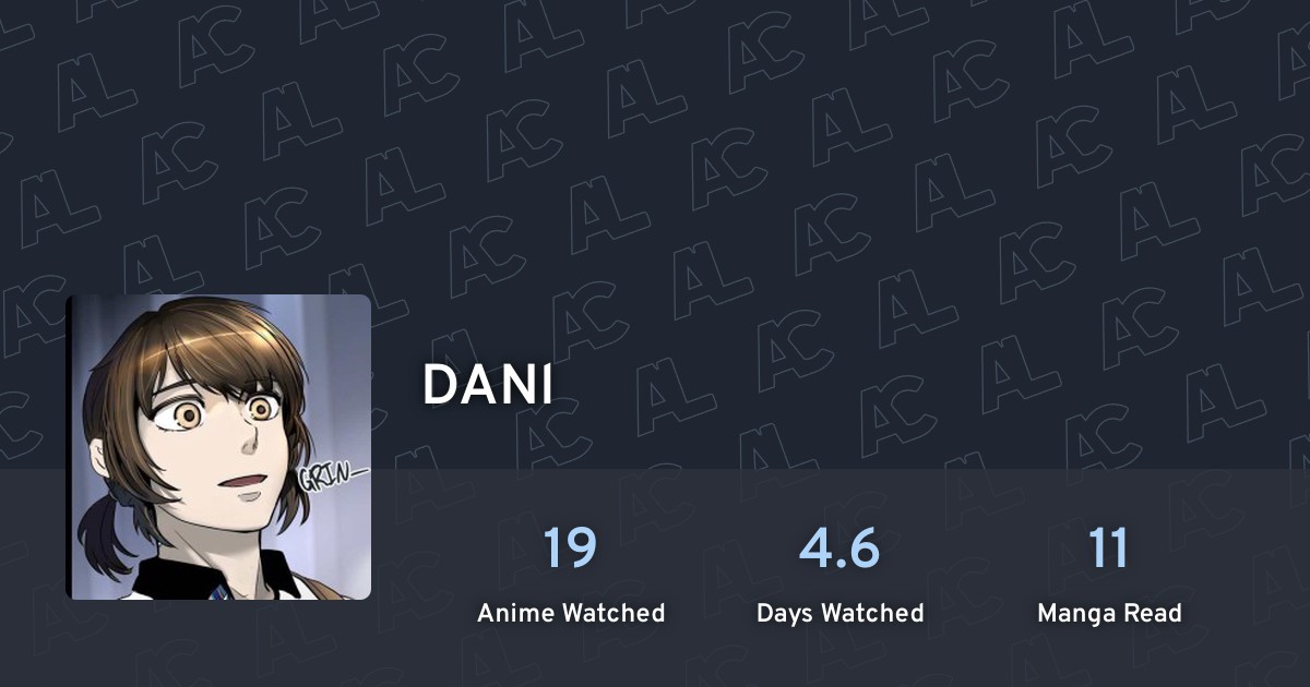 DANl's profile · AniList