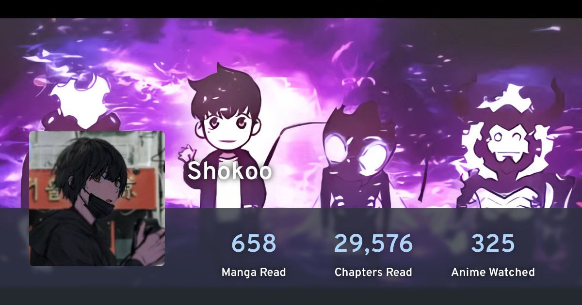 Shokoo's manga list · AniList