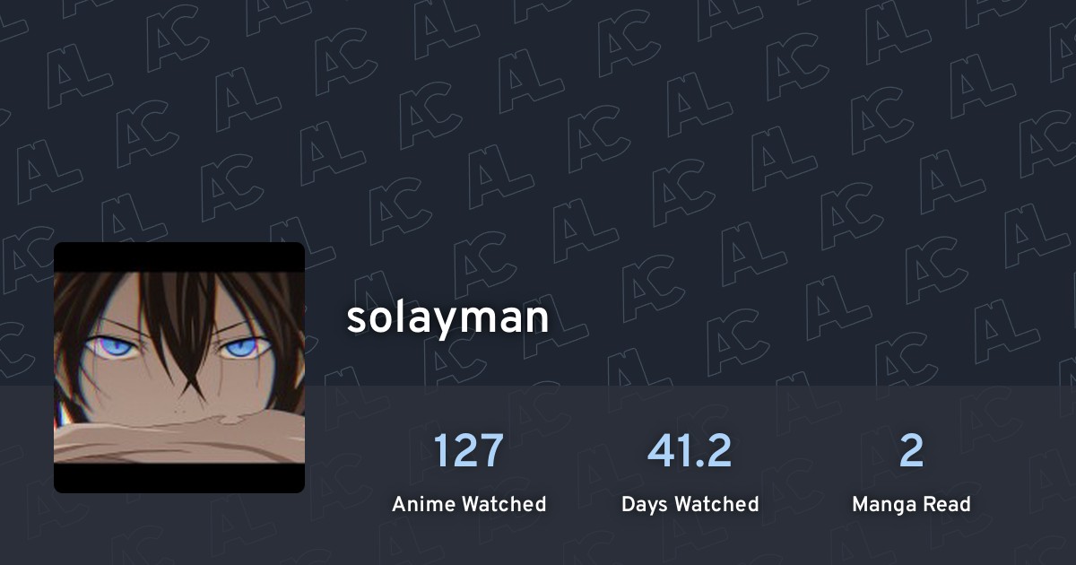 solayman's profile · AniList