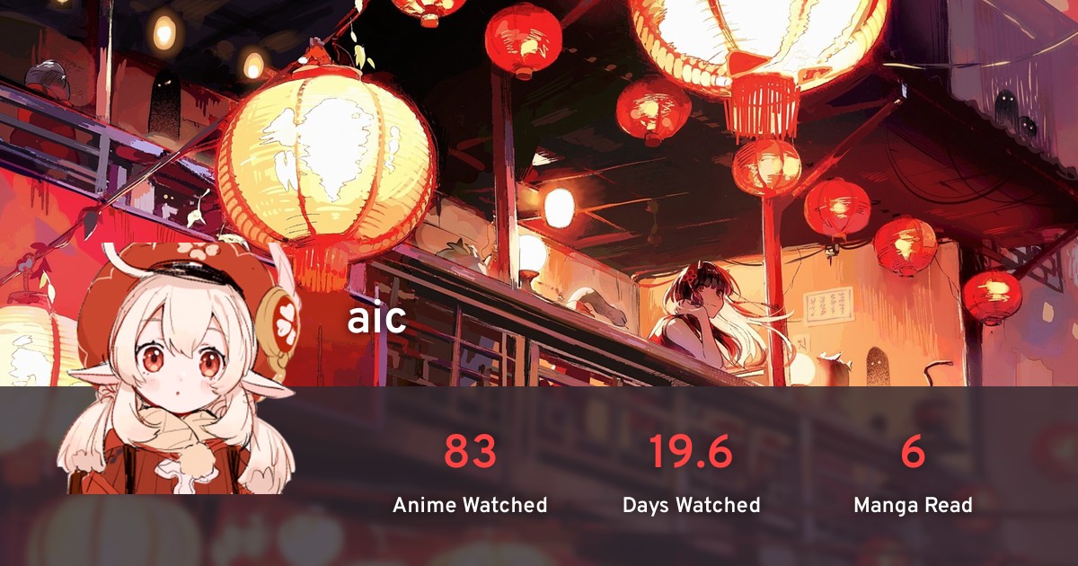 aic's profile · AniList